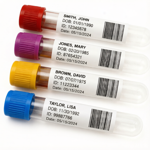 Etiquetas Térmicas para Farmacias, Etiquetas de Prescripción Impresas Personalizadas, Pegatinas Térmicas para Frascos de Medicamentos - Product Image 1