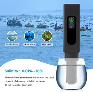 Testeur de qualité de l'eau PH-M05 avec écran couleur, recharge USB, 5 en 1 (TDS, sel, EC, PH) pour piscine et eau potable - Product Image 5