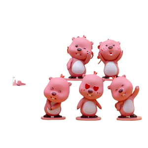 GE, recién llegados, juego <span class=keywords><strong>de</strong></span> seis piezas <span class=keywords><strong>de</strong></span> Rubí, juguete coleccionable <span class=keywords><strong>de</strong></span> PVC <span class=keywords><strong>de</strong></span> dibujos animados bonitos en diseño <span class=keywords><strong>de</strong></span> <span class=keywords><strong>mano</strong></span> <span class=keywords><strong>de</strong></span> Base pequeña suave y <span class=keywords><strong>de</strong></span> buena calidad - Product Image 4