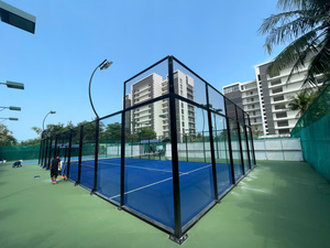 Cristal Templado Antivaho para Pista de Pádel, Visibilidad Clara, Clima Húmedo, Venta al por Mayor para Centros Deportivos B2B - Product Image 6