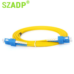 Cable de Fibra Óptica Dúplex <span class=keywords><strong>LC</strong></span>/UPC-<span class=keywords><strong>LC</strong></span>/UPC de Venta Caliente, Monomodo OS2 2.0/3.0mm, Baja Pérdida de Inserción - Product Image 1