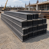 Poutres en acier sectionnel H laminées à chaud durables pour la construction