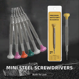 Tournevis de précision en acier inoxydable de qualité industrielle, finition zinguée, à fente (0,6-2,5 mm) et Phillips (1,4-2,0 mm), personnalisables OEM/ODM 1 - Product Image 6