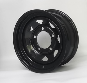 Jante <span class=keywords><strong>de</strong></span> <span class=keywords><strong>remorque</strong></span> en acier <span class=keywords><strong>de</strong></span> 16 pouces, 5x165.1, 8 <span class=keywords><strong>trous</strong></span>, <span class=keywords><strong>5</strong></span> mat, noir laiteux, jante <span class=keywords><strong>de</strong></span> rechange personnalisées - Product Image 2