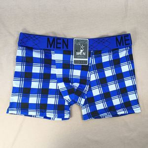 Boxers pour hommes, caleçons de sport pour jeunes, sous-vêtements respirants, caleçons rayés sexy pour hommes - Product Image 4