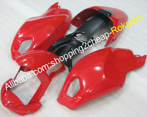 Kit de carpette de moto pour Ducati, rouge et noir, 696 796 795 2009 2010 2011 2012 2013 M1000 M1100 - Product Image 1