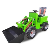 SAAO Crawler Dumper Werks ketten kipper Mini Dumper 500Kg