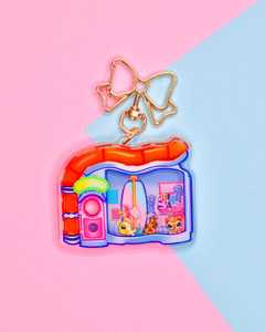พวงกุญแจอะคริลิค OEM ODM รูปตัวการ์ตูน Little Lovin จาก <span class=keywords><strong>PET</strong></span> Playhouse แรงบันดาลใจจาก LPS สไตล์ Y2K - Product Image 6
