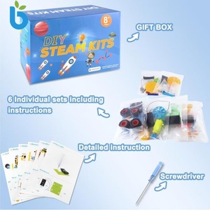 Kit Scientifici Robotici Cartoonizzati Fai-da-Te per Bambini 7-12 Anni, Giocattoli Educativi STEM con Esperimenti - Product Image 5