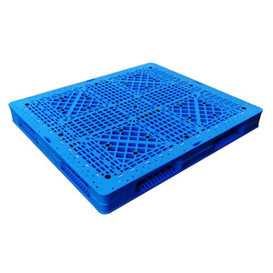 <span class=keywords><strong>Pallet</strong></span> in Plastica Standard 1000x1000 Resistente Impilabile 9 Piedi Nuovo con Superficie Perforata su un Lato per Uso in Magazzino - Product Image 2