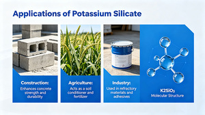 Silicato de Potasio Líquido de Grado Industrial, Solución Transparente, Vidrio Líquido, K₂O·nSiO₂ CAS 1312-76-1 - Product Image 4