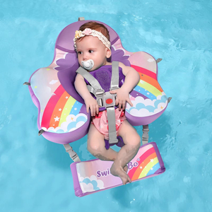 Anneau de flotteur de natation <span class=keywords><strong>pour</strong></span> bébé sans air Anneaux de natation <span class=keywords><strong>pour</strong></span> enfants sous les bras Non gonflables Flotteurs de <span class=keywords><strong>piscine</strong></span> <span class=keywords><strong>pour</strong></span> enfants avec auvent Été - Product Image 2