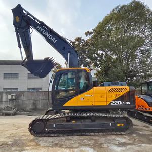 Excavadora Usada Hyundai 220LC-9S de 22 Toneladas con Rendimiento Estable, Motor, Caja de Cambios, PLC, Rodamientos, Bomba, Origen Coreano, 125kw de Potencia, Buen Precio - Product Image 2