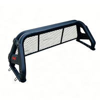 Barra Antivuelco de Acero Inoxidable con Malla Protectora, Resistente, 4x4, Todoterreno, Deportiva, para Colorado NP300, para Navara Dmax
