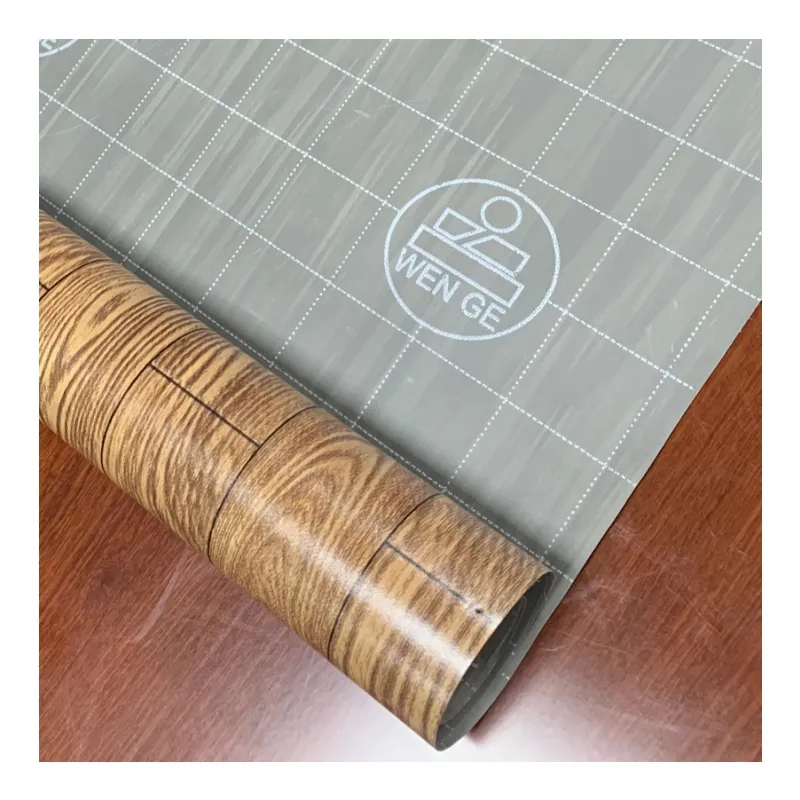 Karpet Tahan Air Komersil 0.7Mm Plastik Lembaran Marmer Tikar Lantai Vinyl Roll Pvc Roll Ubin Lantai