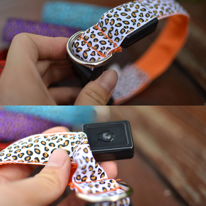 Night LED Battery <strong>Dog</strong> Collar <strong>Light</strong> up Usb Chargeable Leopard Print Led Collar <strong>Dog</strong> - Product Image 3