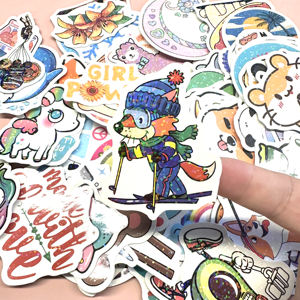 Company <b>Brand</b> Logo Advertising Custom Pack <b>Sticker</b> High Quality <b>Sticker</b> with Custom OPP Bag Packages <b>Sticker</b> - Product Image 1