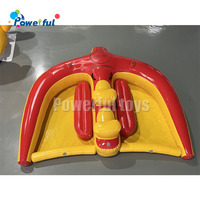 Haute qualité PVC gonflable mouche poisson bateau mer eau jeux remorquable gonflable poisson volant pour location de plage