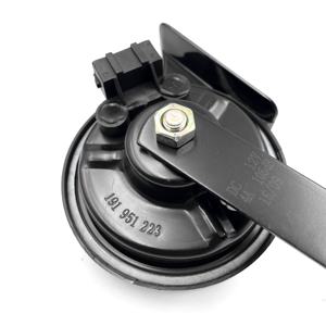 Wenle AHN118 191 951 223 ABS + fer noir escargot klaxon bas ton 95mm 12V klaxon automatique pour VW - Product Image 3