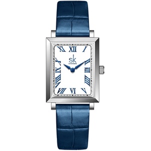 SHENGKE-<span class=keywords><strong>Reloj</strong></span> de pulsera de cuarzo cuadrado <span class=keywords><strong>para</strong></span> mujer, accesorio de lujo, a la moda, de último diseño, resistente al agua, # K0155L - Product Image 1