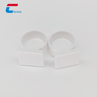 Etiqueta de Rastreo RFID Mini Impermeable para Animales, Anillos para Patas de Palomas, 134.2MHz, Rango de Lectura de 3-10cm, Color Personalizable