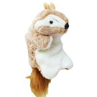 Marionnettes en peluche d'écureuil personnalisées de haute qualité, ensembles de jouets en peluche, jouets en peluche apaisants pour bébés, animaux en peluche pour enfants, Halloween