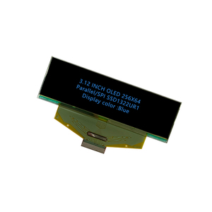 Módulo PMOLED Industrial SSD1322UR1, Controlador, Paquete COF de <span class=keywords><strong>3</strong></span>.12 Pulgadas, Vida Útil de 20,000 Horas - Product Image 1