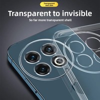Étui de téléphone portable transparent en TPU souple pour OnePlus 15 13 13T Ace 5 Pro Ace 3 Protection de l'appareil photo Housse de téléphone portable