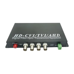 Convertidor de Video de Vigilancia CCTV de 1080p 1/2/4/8/16 Canales HD-CVI/TVI/AHD Digital BNC <span class=keywords><strong>Coaxial</strong></span> <span class=keywords><strong>a</strong></span> Fibra Óptica <span class=keywords><strong>Ethernet</strong></span> sobre Fibra - Product Image 1