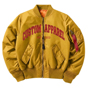 Factory Custom Logo Spring Autumn MCAFJ1 Pilot <b>Jackets</b> Windproof Waterproof Outdoor Bomber Flight <b>Jacket</b> for <b>Men</b> - Product Image 2