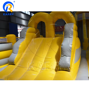 Equipo de Parque de Atracciones inflable al por mayor juego de obstáculos inflable comercial al aire libre Tema de pato carrera de obstáculos inflable - Product Image 5