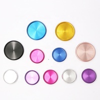 Haute qualité A4 B5 planificateur cahier 18mm-38mm métal bouton amovible PVC couverture champignon trou 100 feuilles mobiles imprimé