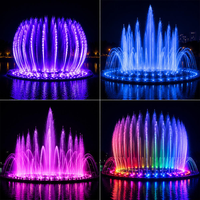 Fontaine d'eau dansante à LED RGB étanche IP68 pour centres commerciaux, parcs urbains et sites touristiques – Fourniture directe