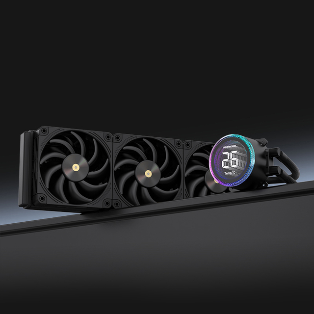 Lovingcool Hot Sale 360mm Cpu Liquid Cooler ARGB With Digital Screen for Gaming Pc Processor Cooling Water Cpu Fan Aio Liquid