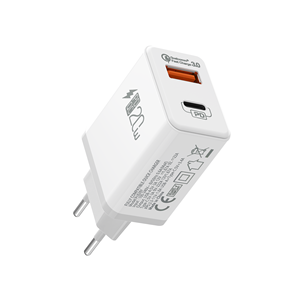Cargador <span class=keywords><strong>SingStar</strong></span> Tipo-C, Cable de Carga PD para UE, EE. UU. y Reino Unido, Adaptador de Pared USB Tipo C de Carga Rápida de 20 W para iPhone 14, 15, 16, 17 Air - Product Image 4