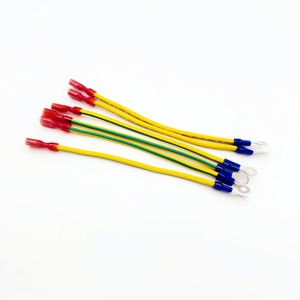 Özel Bakır Çıplak Tel Ek Terminalleri Ferrule Butt Sıkma Konnektörleri 22-10 AWG Kablo Montajı Kablo Demeti - Product Image 2