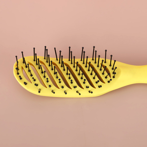 Ventes chaudes Peigne démêlant en plastique Brosse à cheveux de <span class=keywords><strong>massage</strong></span> pour les nœuds des cheveux - Product Image 6