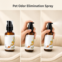 Spray désodorisant naturel longue durée de haute qualité pour chiens, service OEM personnalisé, extraits végétaux non parfumés, commandes de débit variables