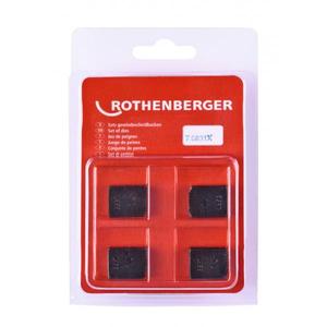 ROTHENBERGER - 070831X Jeu de mors de coupe BSPT R (4 pièces)-EAN 4004625708316 FILETAGE ET RAINURAGE - Product Image 1