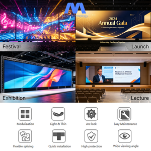Pantalla LED de Alquiler para Interiores MIDA P2.6, <span class=keywords><strong>Señalización</strong></span> Digital, Pantalla LED de Alquiler para Interiores con Brillo de 600-1000 CD para Centros Comerciales - Product Image 2