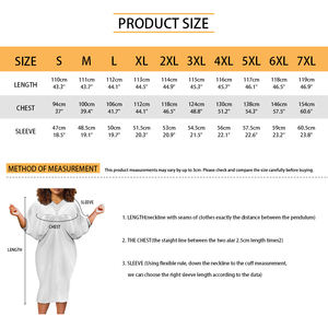 Maglietta larga Oversize da donna di alta qualità ampia da donna abito lungo da festa abito corto da donna tribale nero abiti taglie forti - Product Image 6