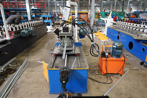 Tốc độ cao L hồ sơ kim loại rãnh thép góc tường tạo thành máy sản xuất - Product Image 4