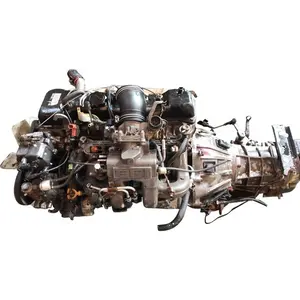 Kompletter japanischer 1HZ 2RZ 3RZ 4Y gebrauchter Dieselmotor Auto motor in Montage mit Getriebe