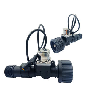 3/4 inch schakelklep met solenoïdebesturing, kunststof, DC24V, vergrendelende solenoïdeklep met Hall-sensor voor tuinwaterstroommeter - Product Image 1