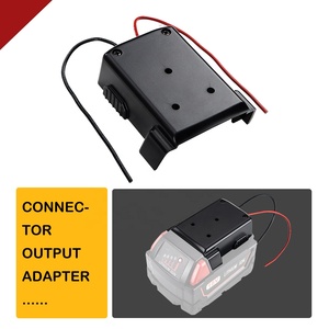 Adaptateur de batterie pour connecteur de montage d'alimentation de batterie au lithium Milwaukee 18V, support de charge, adaptateur pour <span class=keywords><strong>outils</strong></span> de bricolage, jouets RC - Product Image 2