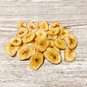 Ready to Eat Sweet <b>Freeze</b> <b>Dried</b> Banana Crisps Natural Golden Color Crispy <b>Fruit</b> Snack Vietnam 8 Months Vacuum Pack - Product Image 1
