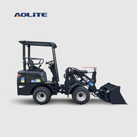 Mini Pala Gommata Articolata Elettrica 100% ALT, Certificata CE, Compatta, a Batteria, 4x4, con Prezzo Competitivo