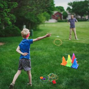 CPS Juego de Lanzamiento 3 en 1, Carrera de Obstáculos para <span class=keywords><strong>Niños</strong></span>, Juego de Lanzamiento de Anillos <span class=keywords><strong>con</strong></span> Juguete Iluminado, <span class=keywords><strong>Juegos</strong></span> de Lanzamiento, Deportes al Aire Libre, Juguetes PARA EL Día - Product Image 3
