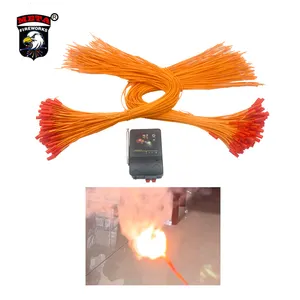Mesin kembang api dingin untuk panggung industri fleksibel kepala pengapian kawat tembaga elektrik Feuerwerk elektrik Streichholz