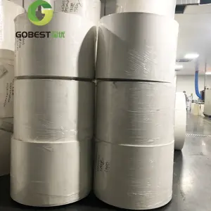 Рулон бумаги от производителя ламинированные Заводские заготовки с логотипом на заказ рулоны рулонов необработанной бумаги